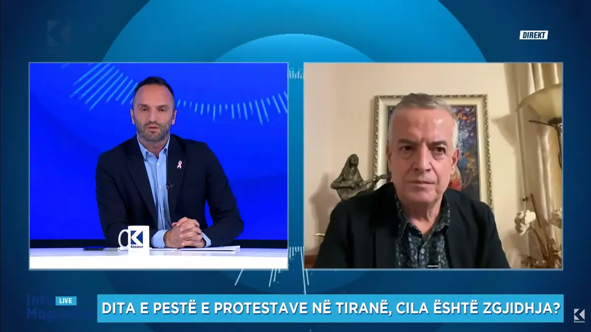 Protestat në Tiranë, Nazarko: Është lajm i mirë që po flet rinia (VIDEO)