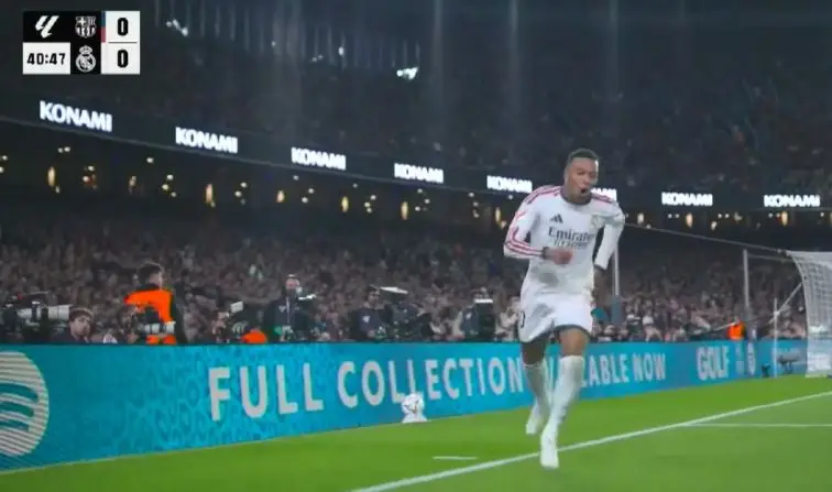 “Heshtet Camp Nou” – Mbappe kalon Real Madridin në epërsi ndaj Barcelonës