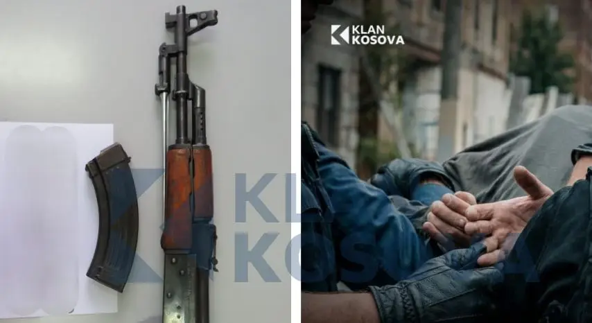 Aksion policor në Klinë, sekuestrohet një kallashnikov, në pranga një i dyshuar