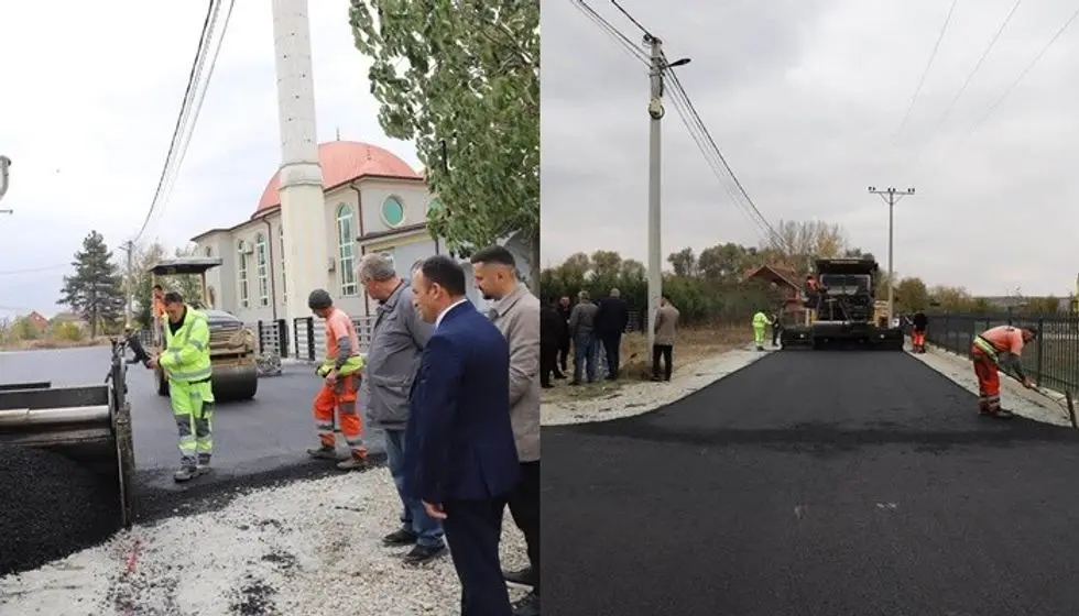 Thaçi viziton punimet e asfaltimit në Milloshevë, komuna njofton edhe për rrugët e tjera që do të shtrohen