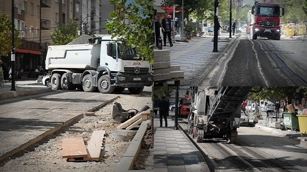 Nga Komuna thonë se rruga “Dardania” në Fushë Kosovë është në prag të përfundimit – banorët nuk pajtohen se si janë shtruar pllakat