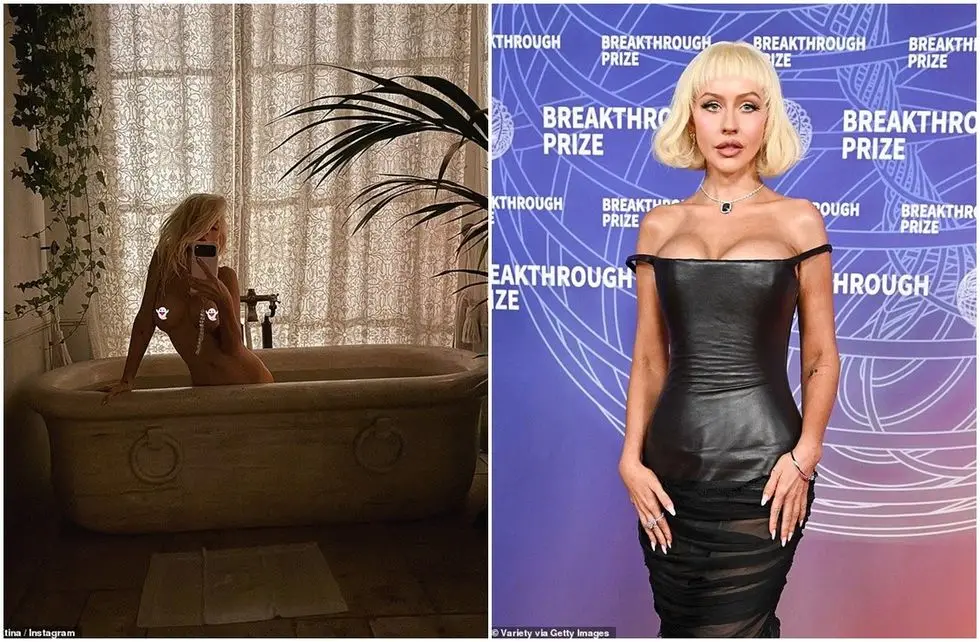 Christina Aguilera publikon foto lakuriq nga vaska, këngëtarja i lë fansat pa fjalë