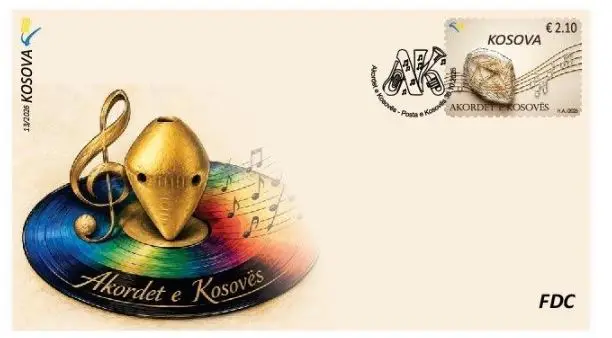 Posta e Kosovës nderon festivalin “Akordet e Kosovës” me pullë të veçantë postare