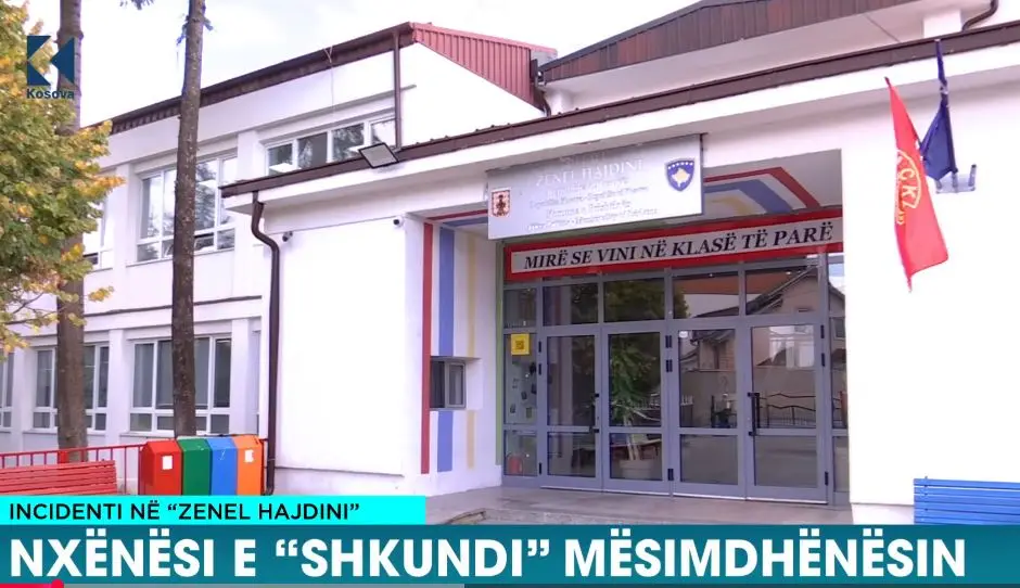 Incidenti në “Zenel Hajdini”: Nxënësi e “shkundi” mësimdhënësin (VIDEO)