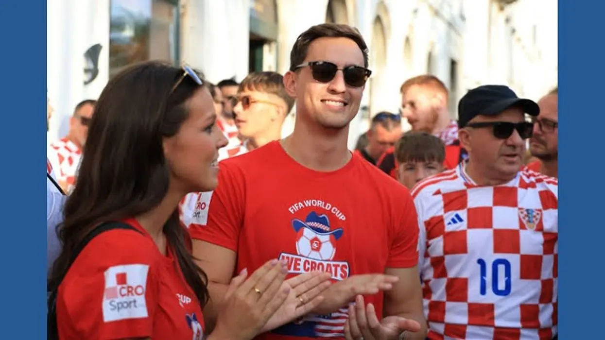 Çifti amerikan që u bë viral në dasmën e tyre viziton Kroacinë pas një surprize nga tifozët
