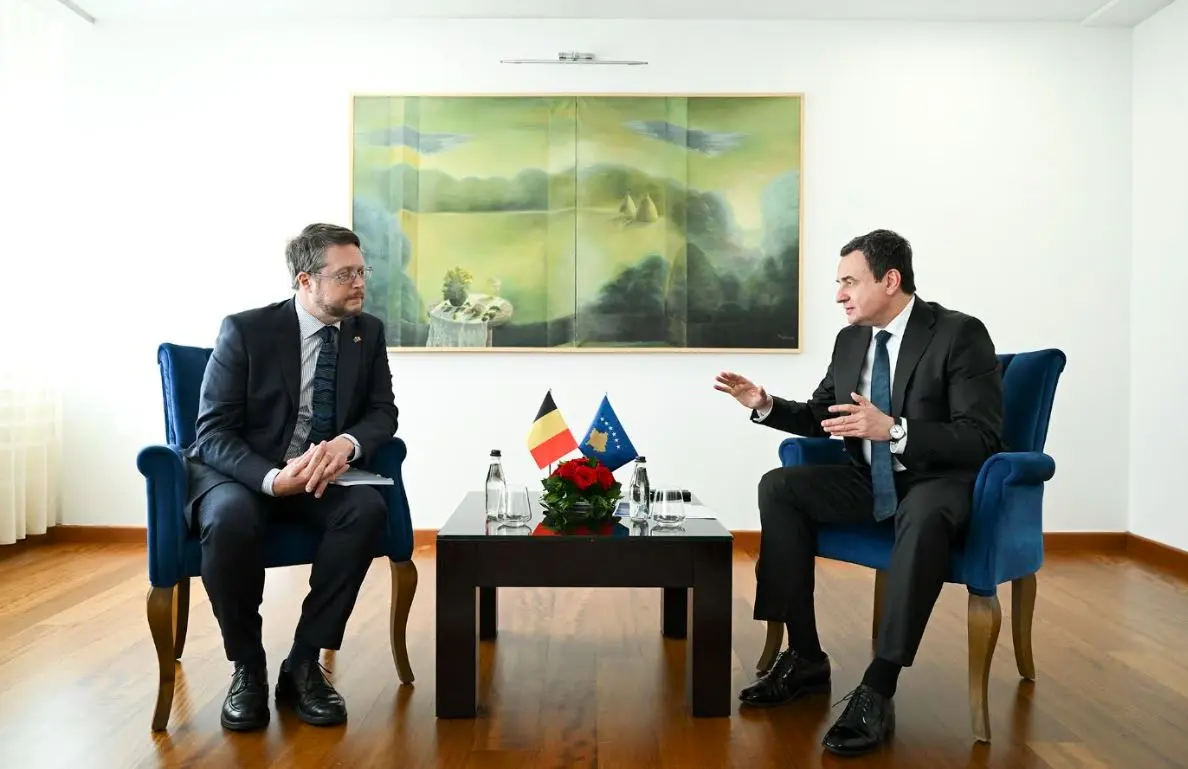 Kurti pret në takim mirëseardhës ambasadorin e ri të Belgjikës