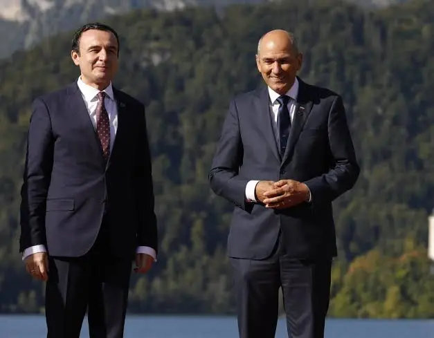 Jansha uron Kurtin për mandatin e ri, premton mbështetjen e Sllovenisë për integrimin evropian