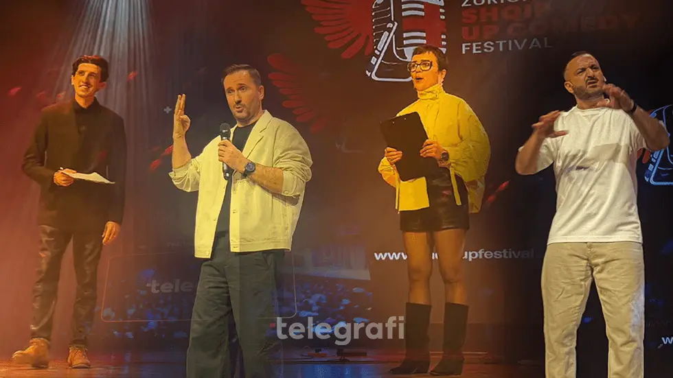 Salla plot, humor dhe muzikë, Shqip Up Comedy mbyll me sukses natën e parë në Cyrih