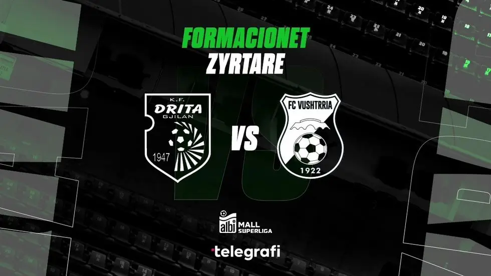Drita synon fitoren e radhës ndaj Vushtrrisë, formacionet zyrtare
